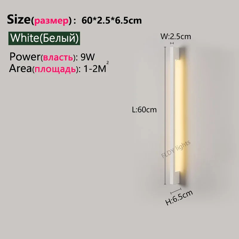 LumaNord™ Moderne LED Wandleuchte