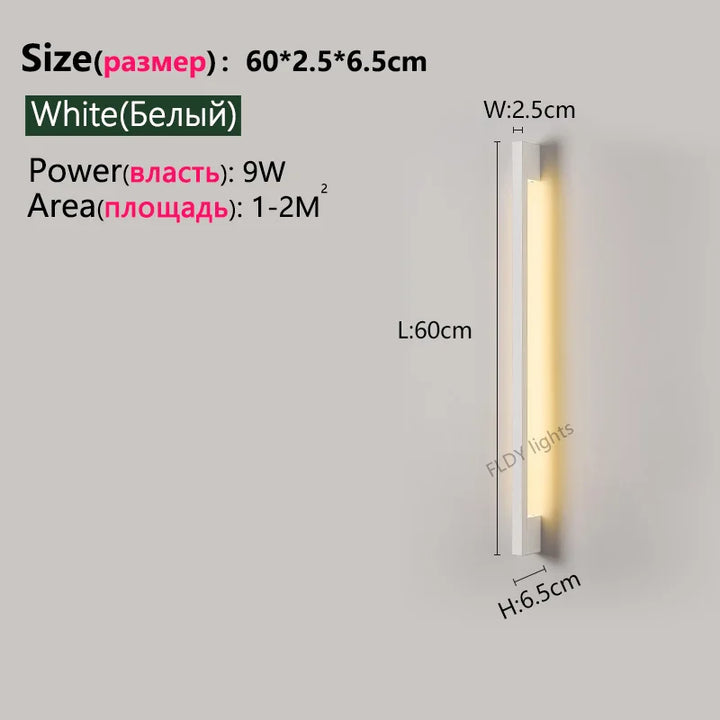LumaNord™ Moderne LED Wandleuchte