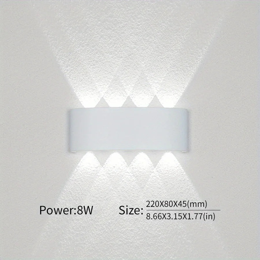 RainGlanz™ Up&Down LED Wandleuchte IP66