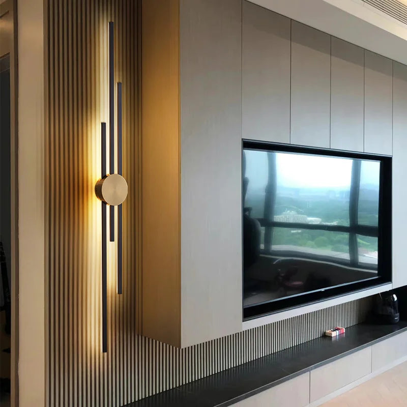 NordLumen™ LED Wandleuchte Aluminium Linear