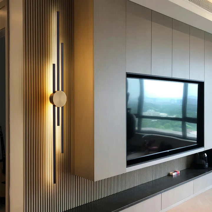 NordLumen™ LED Wandleuchte Aluminium Linear