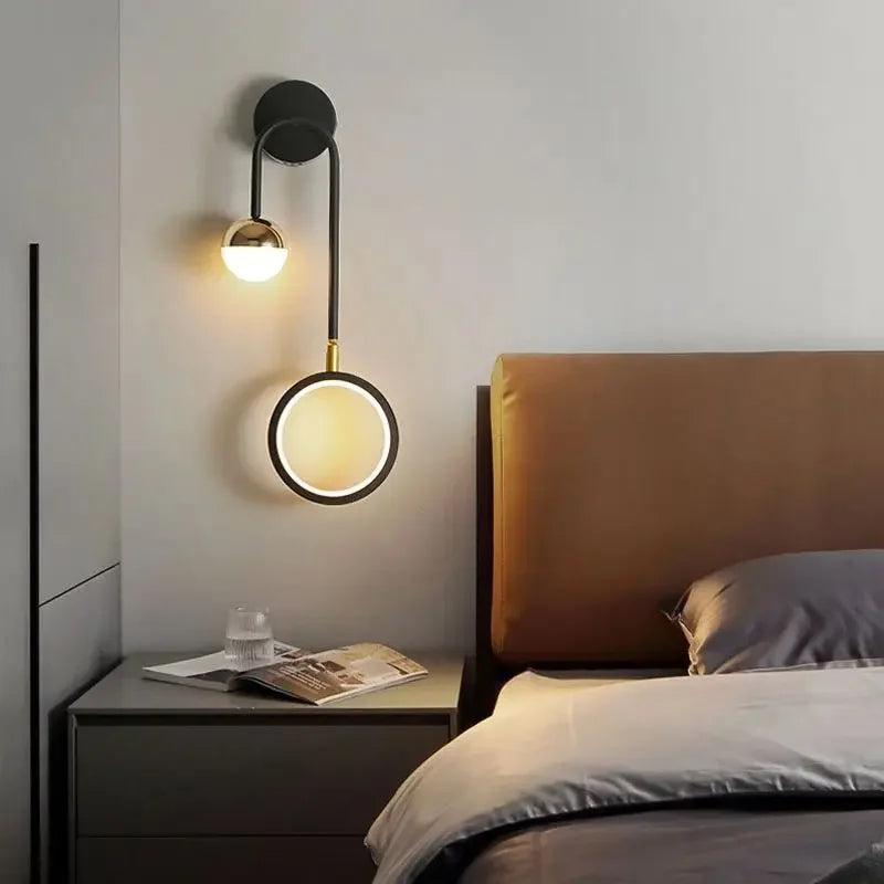 KlarWirk™ Ring-Design LED Wandleuchte