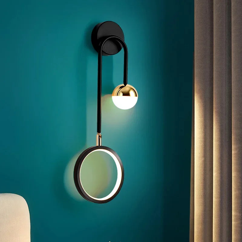 KlarWirk™ Ring-Design LED Wandleuchte