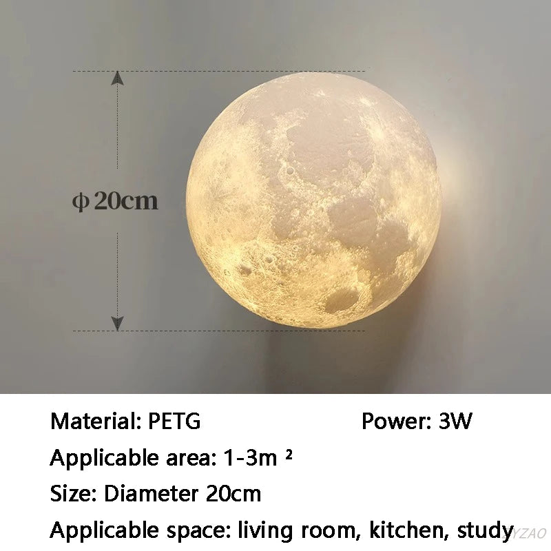 BauLuna™ Applique LED demi-lune Bauhaus