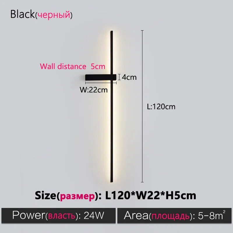 LineaLux™ LED Wandleuchte lineare Streifen