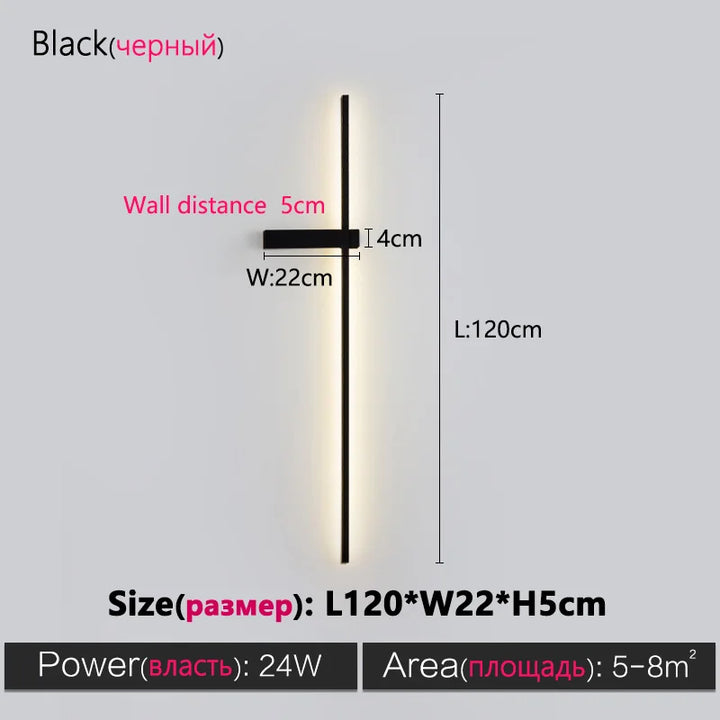 LineaLux™ LED Wandleuchte lineare Streifen