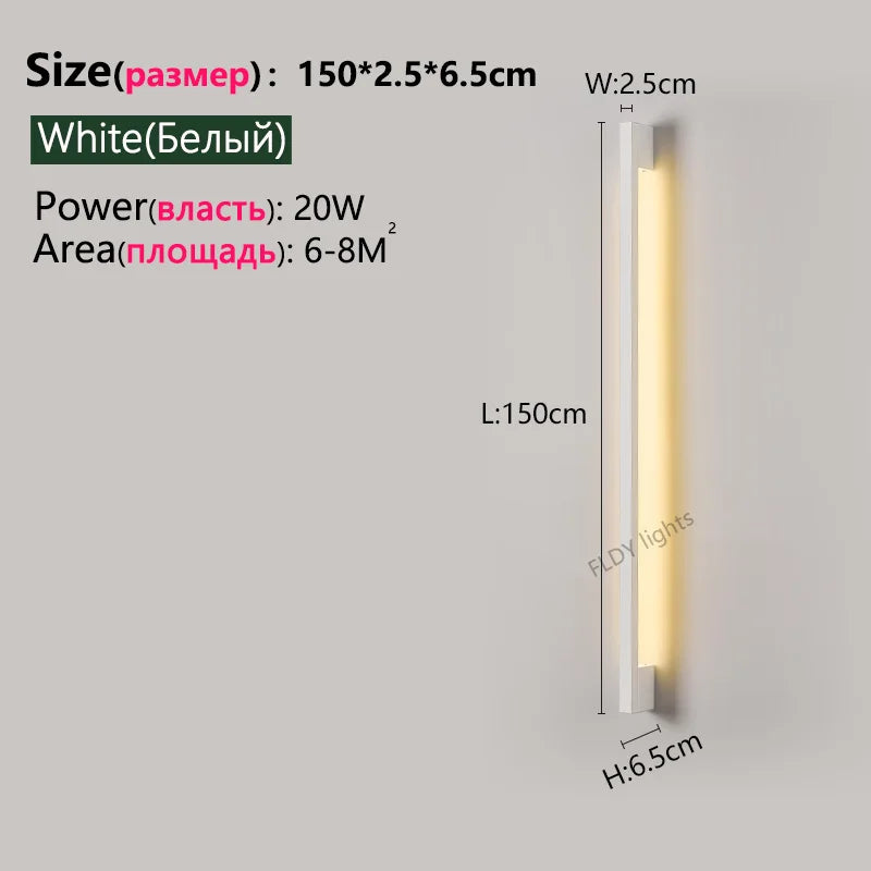 LumaNord™ Moderne LED Wandleuchte