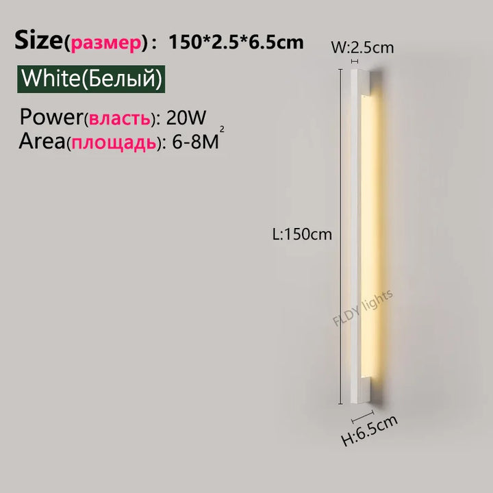 LumaNord™ Moderne LED Wandleuchte