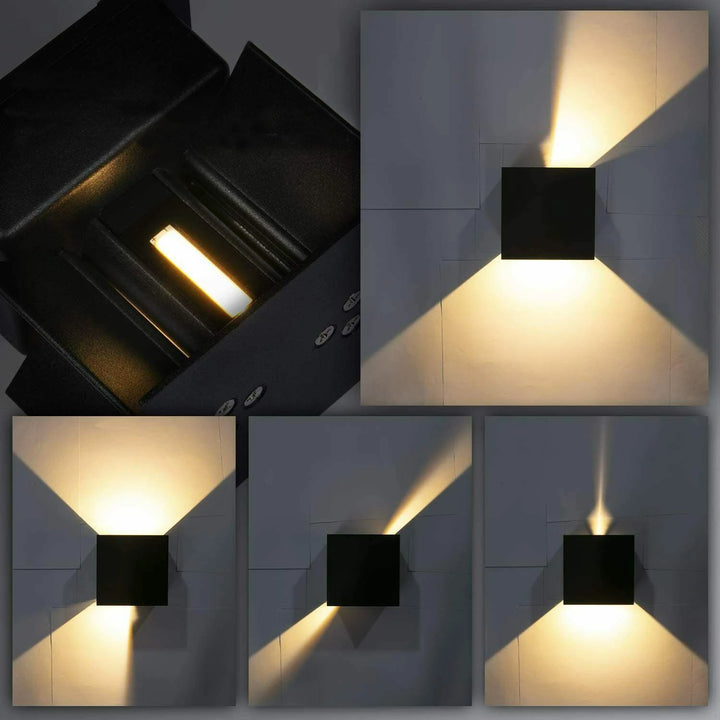 CubeGlow™ LED Wandleuchte verstellbarer Up&Down