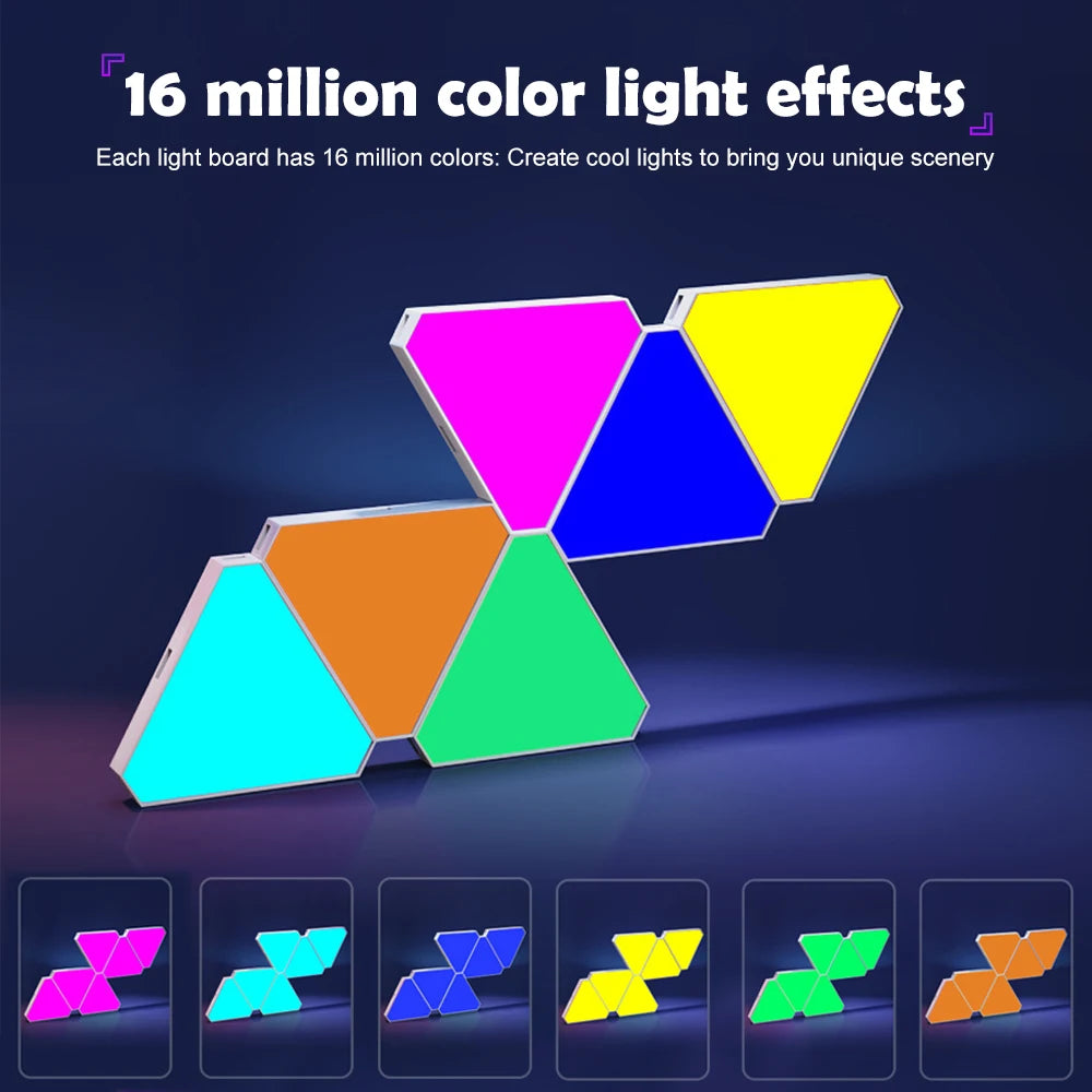 LichtMosaik™ RGB Triangel Wandpanels