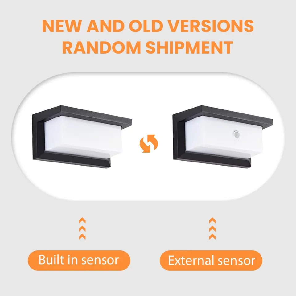 VoltAero™ RadarSensor LED-Wandleuchte IP55