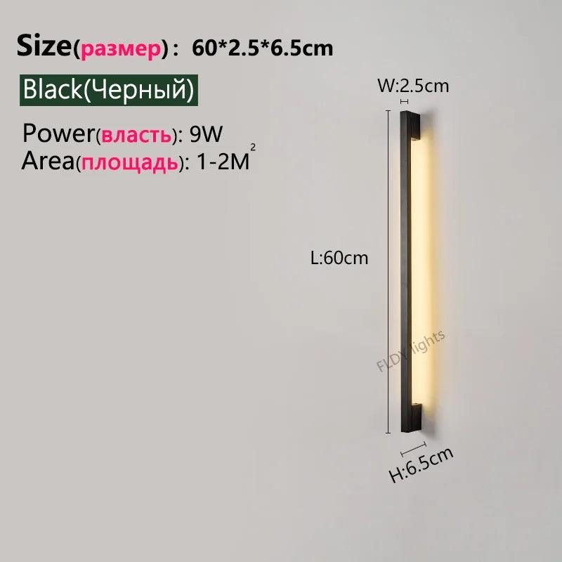LumaNord™ Moderne LED Wandleuchte