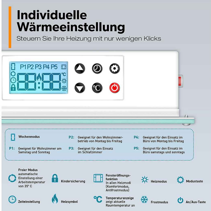 ThermoGlass™ Infrarotheizung
