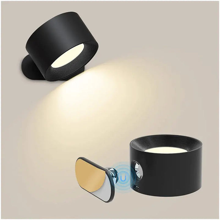 Eternity Glow: Kabellose LED-Wandleuchte für Heimwerkerbeleuchtung
