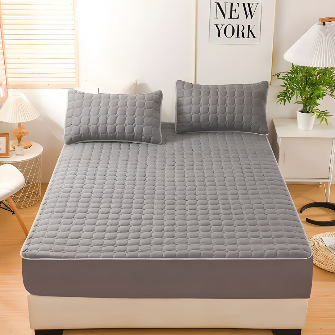 DreamLux® Spannbetttücher: Schlafkomfort
