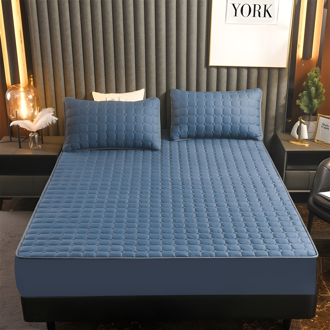 DreamLux® Spannbetttücher: Schlafkomfort
