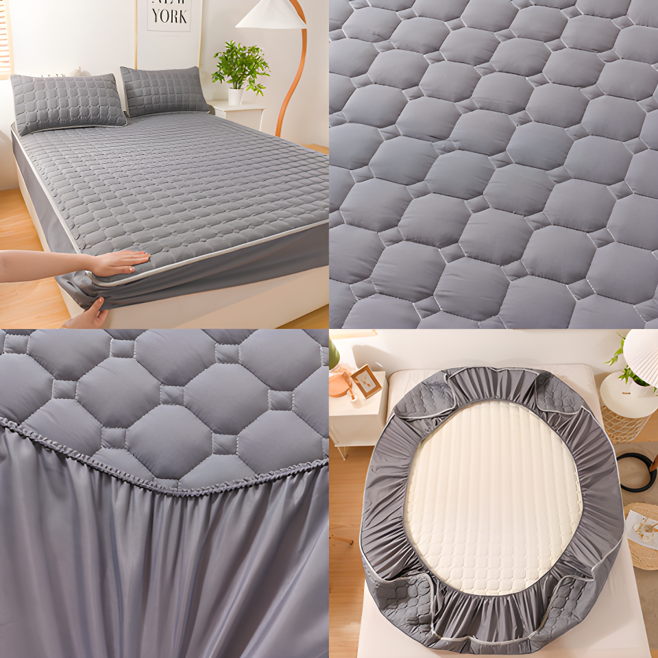 DreamLux® Spannbetttücher: Schlafkomfort